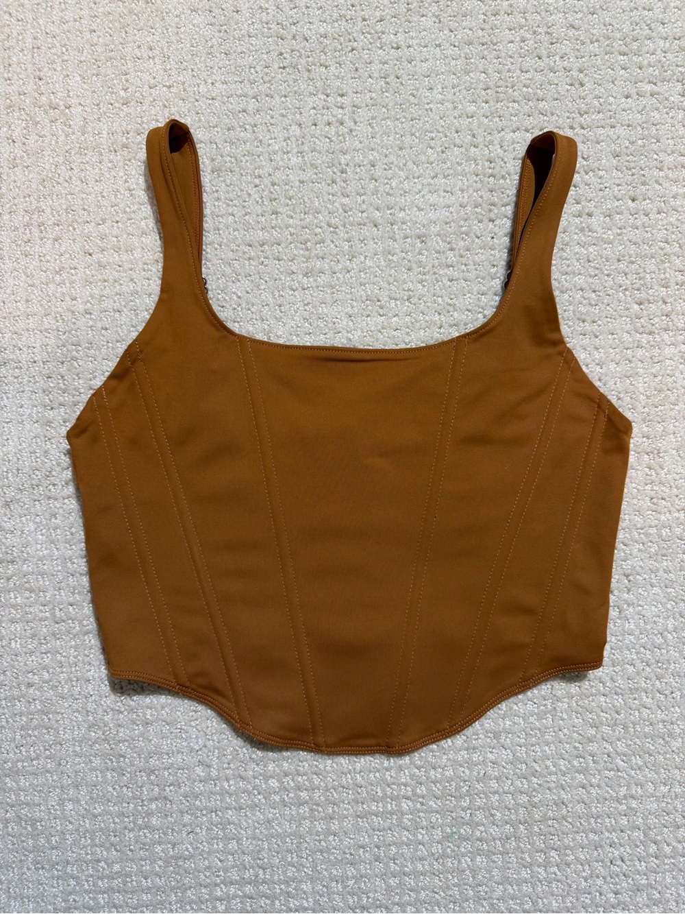 ReoRia Brown Corset Tank Top Women’s M